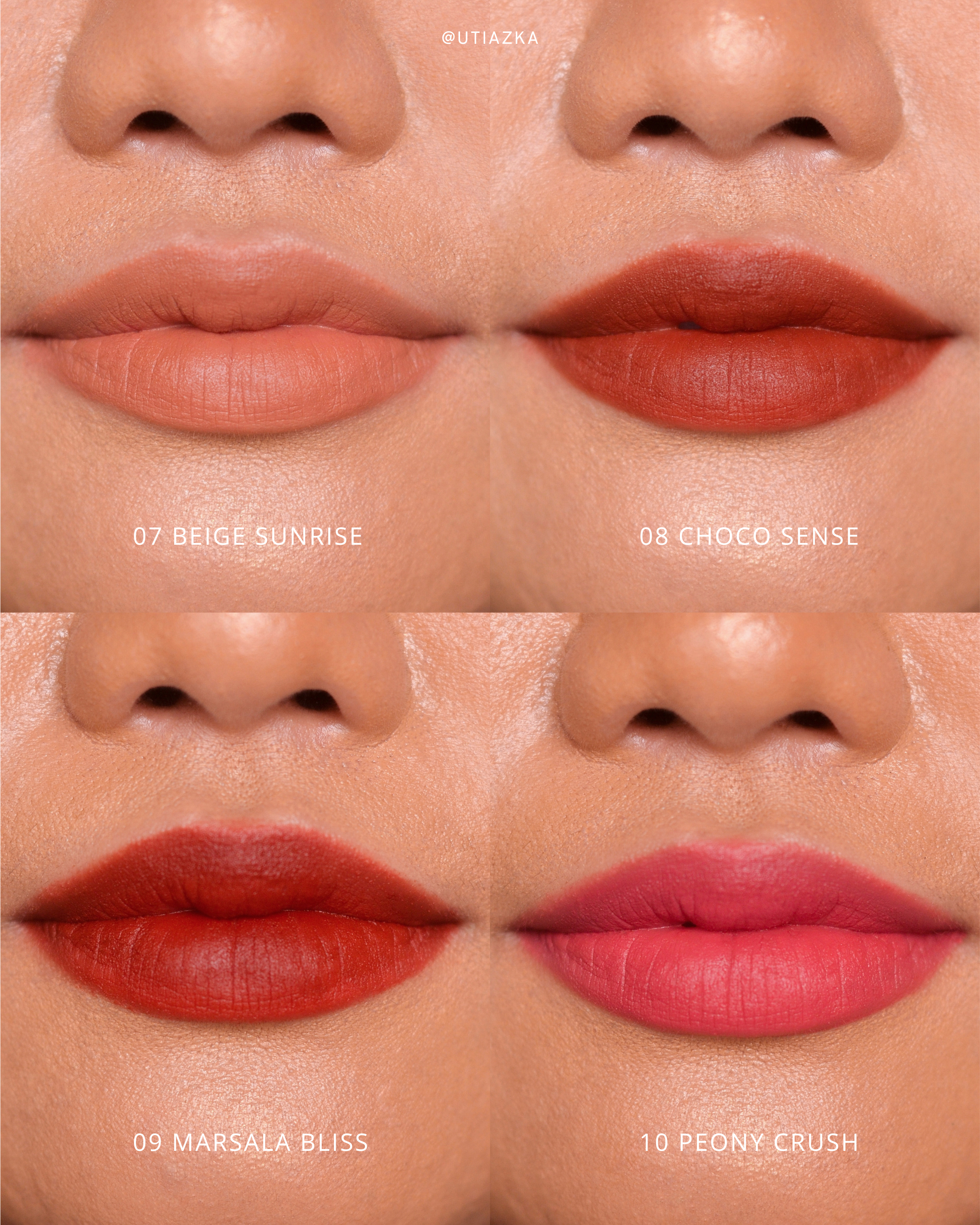 hand swatches of Barenbliss Cherry Makes Cheerful Lip Velvet all new shades hand swatches of Barenbliss Cherry Makes Cheerful Lip Velvet all new shades