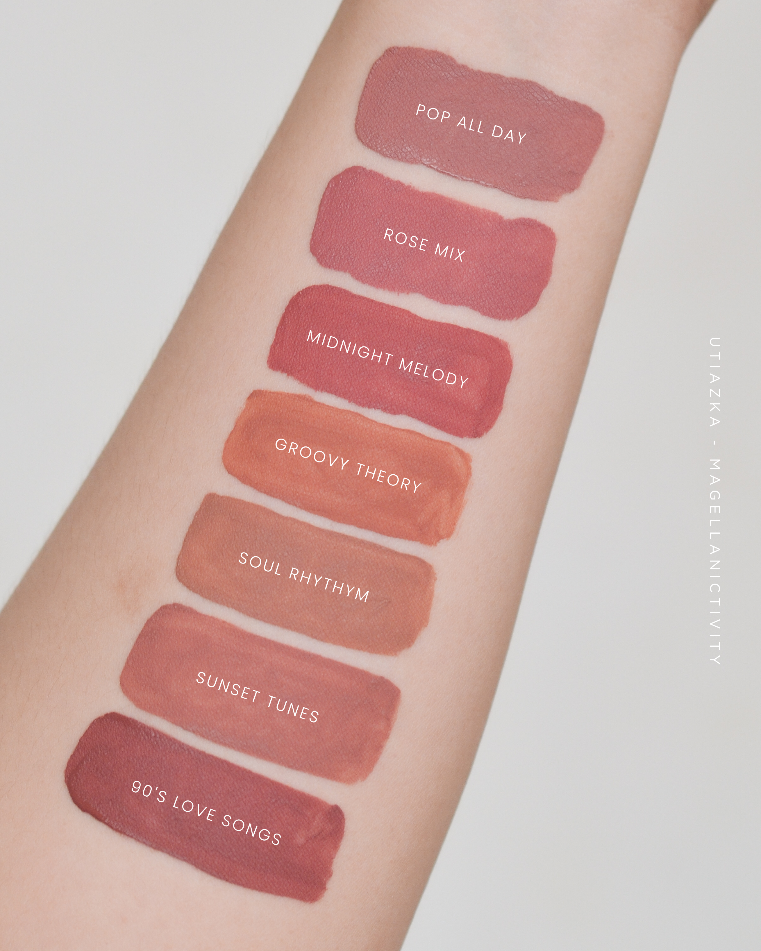 hand swatch rose all day lip mousse records hand swatch rose all day lip mousse records